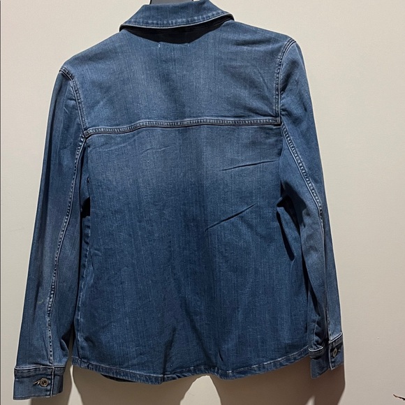 Liz Claiborne Classic Blue Denim Jacket - Picture 2 of 2